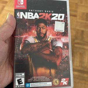 Nintendo switch NBA 2K20 game